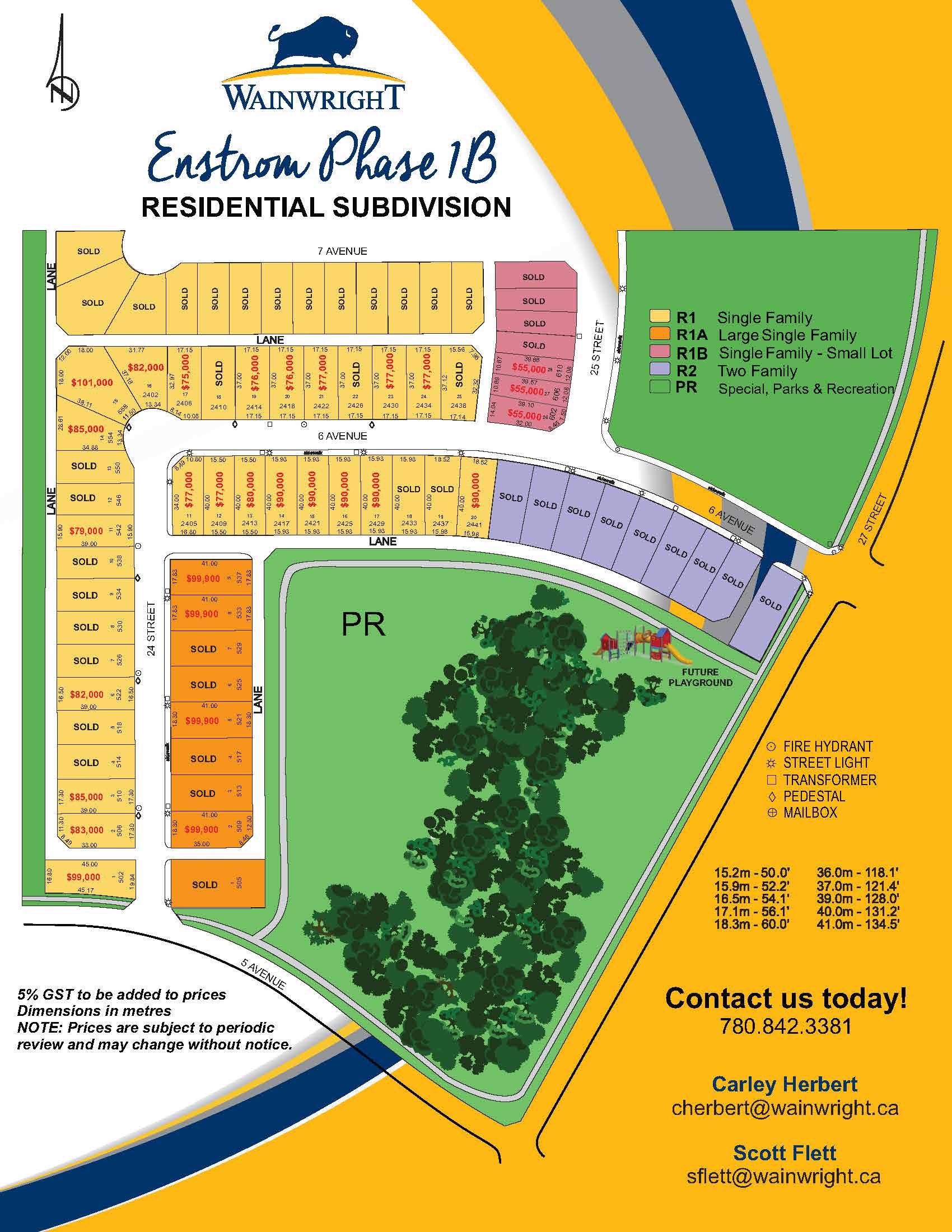 Enstrom Phase 1B Residential Lots