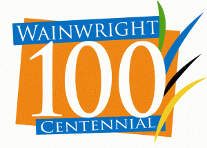 Wainwright Centennial Logo